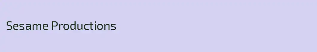 Sesame Productions